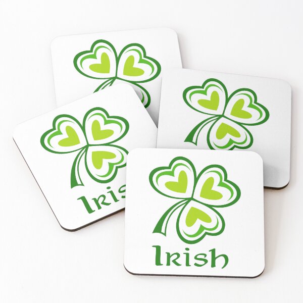 Item preview, Green clover with Irish sign designed and sold by Art of Sun.