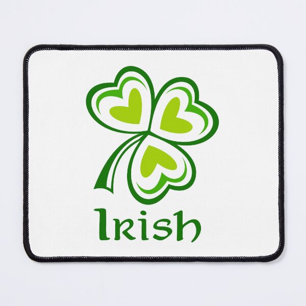 Item preview, Green clover with Irish sign designed and sold by Art of Sun.