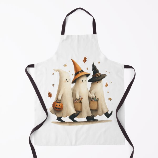 Item preview, Little Ghost Trick or Treaters designed and sold by Helenaphotoart.