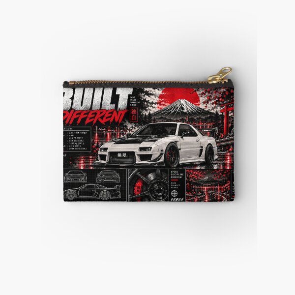 Item preview, Built Different – Japanese Car Culture Retro Automotive Poster designed and sold by MidnightPistons.