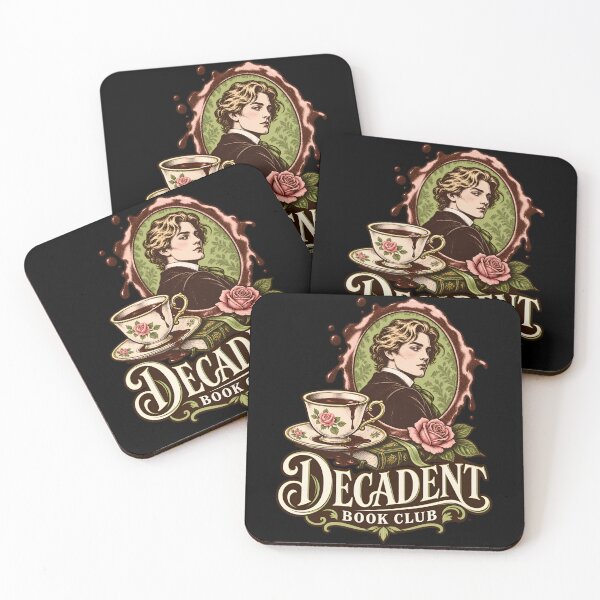 Item preview, Dorian Gray Decadent Book Club Tea Portrait designed and sold by Fenay Designs.