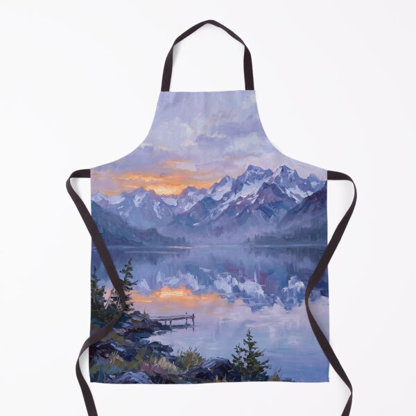 Item preview,  Sunset Reflection Over Mountain Lake designed and sold by kathelenrobera.