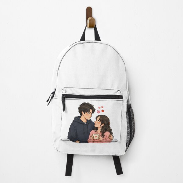 Item preview, Cute Romantic Couple Coffee Sticker designed and sold by Charul2dartist.