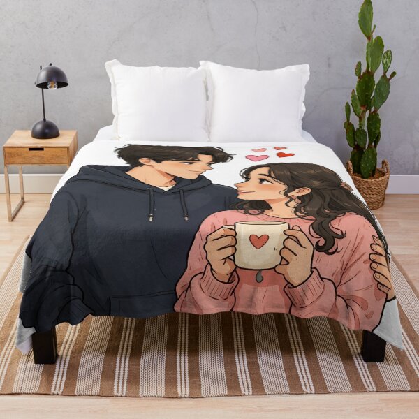 Item preview, Cute Romantic Couple Coffee Sticker designed and sold by Charul2dartist.