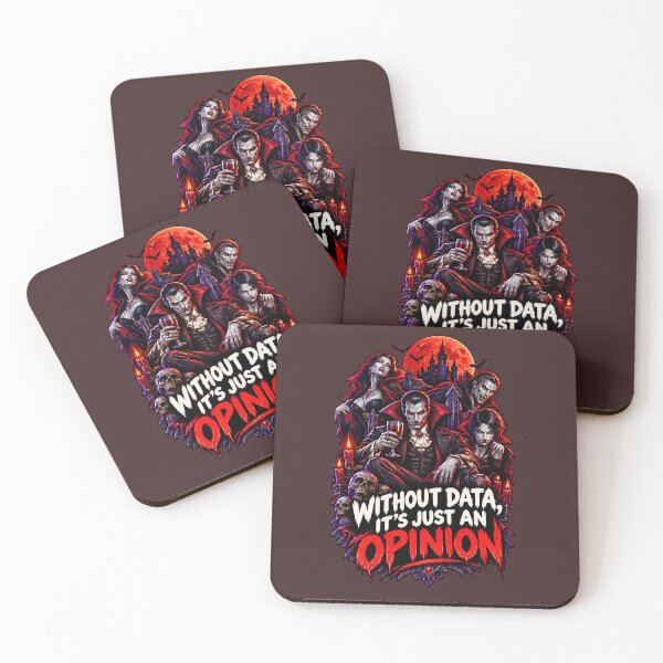 Item preview, Without Data It’s Just an Opinion – Funny Vampires. designed and sold by Endless7Art.