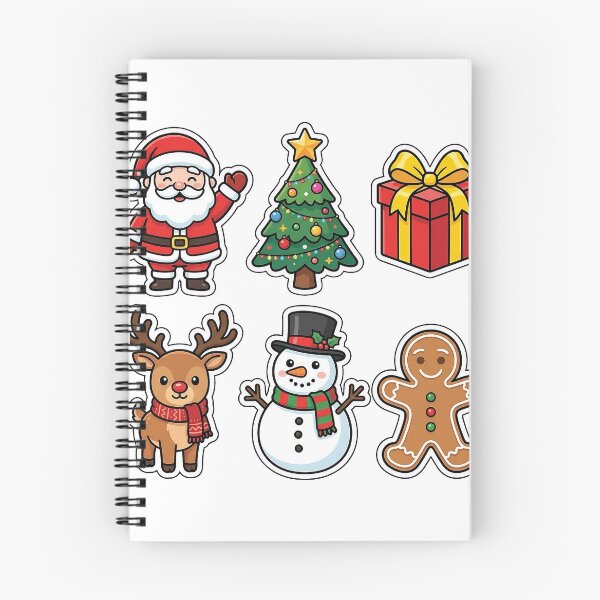 Item preview, Cute Christmas Variety Sticker Pack - Holiday Classic Collection designed and sold by SimpleP.