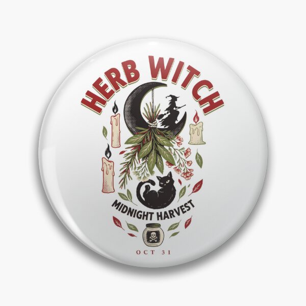 Item preview, Herb Witch Halloween Design Graphic Tee v9 designed and sold by DarylWelsh2024.
