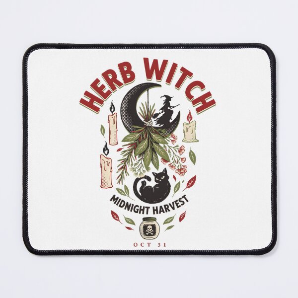 Item preview, Herb Witch Halloween Design Graphic Tee v9 designed and sold by DarylWelsh2024.