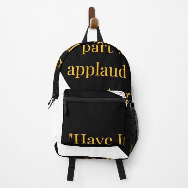 Item preview, Augustus Quote – Gold Text Black Heart designed and sold by TheIconSmith.