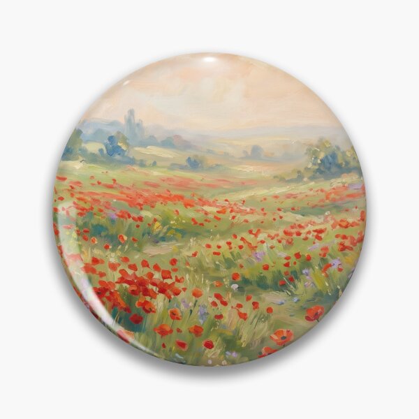 Item preview, Poppy Field at Sunset in Bloom designed and sold by kathelenrobera.
