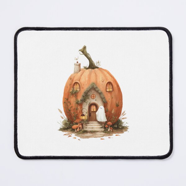Item preview, Ghost Pumpkin House designed and sold by Helenaphotoart.