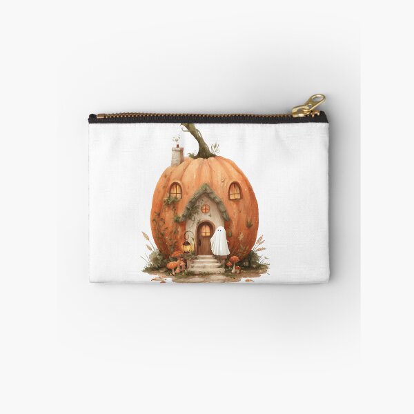 Item preview, Ghost Pumpkin House designed and sold by Helenaphotoart.