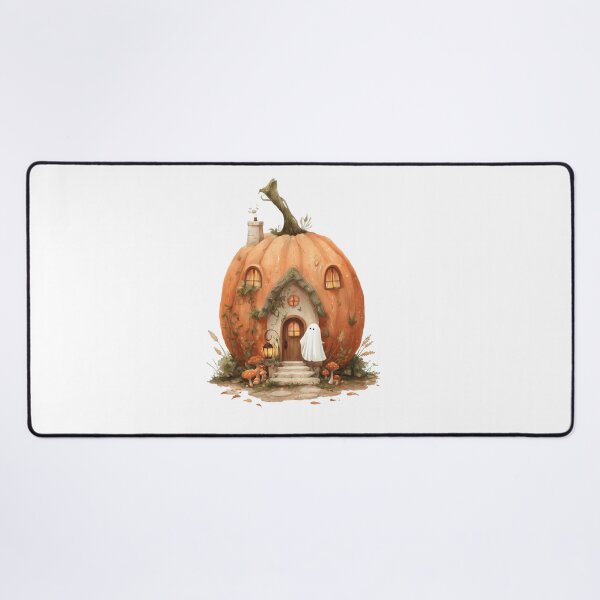 Item preview, Ghost Pumpkin House designed and sold by Helenaphotoart.