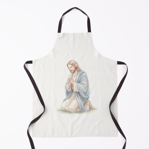 Item preview, Watercolor Jesus Praying Christian  designed and sold by stylishdzign.