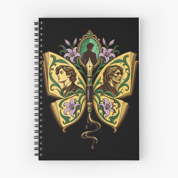 Item preview, Dorian Gray Book Butterfly of Youth and Decay designed and sold by Fenay Designs.