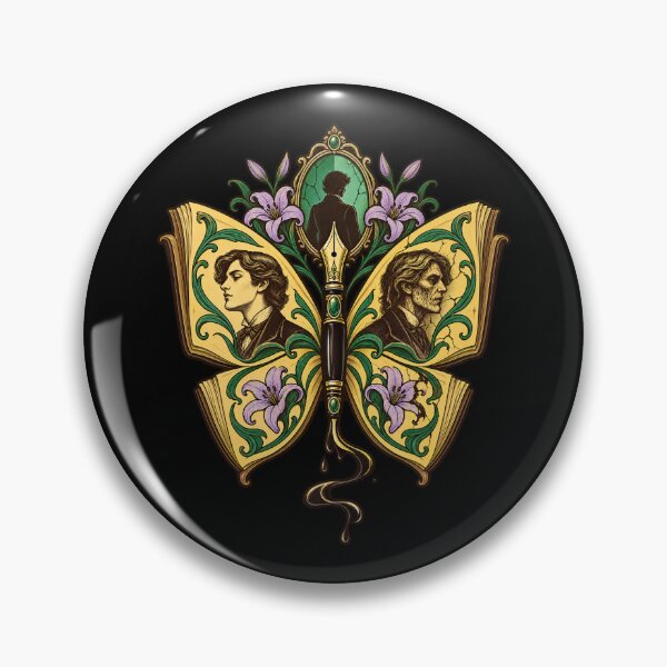 Item preview, Dorian Gray Book Butterfly of Youth and Decay designed and sold by Fenay Designs.