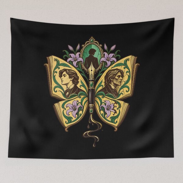 Item preview, Dorian Gray Book Butterfly of Youth and Decay designed and sold by Fenay Designs.