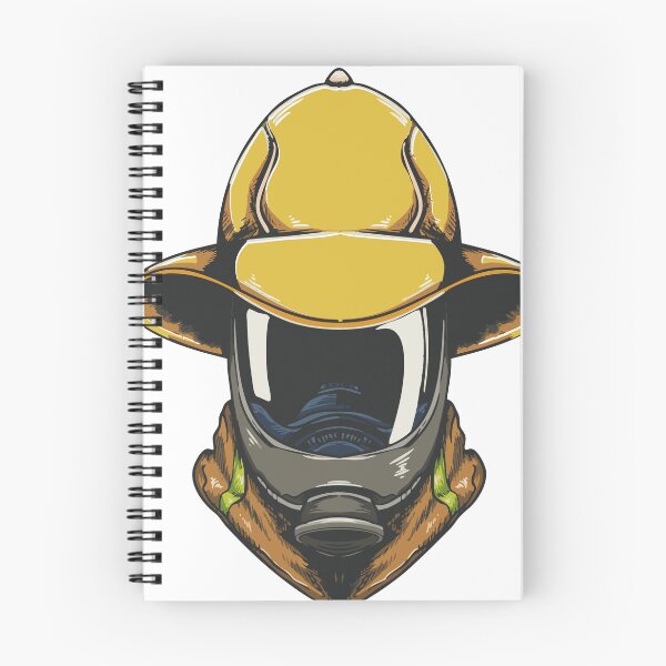 Item preview, Firefighter Helmet Gas Mask First Responder Hero Design designed and sold by anandariki.