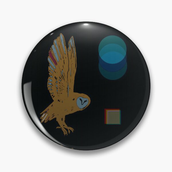 Item preview, Glitch Owl with Chromatic Symbols designed and sold by MikZviagin.