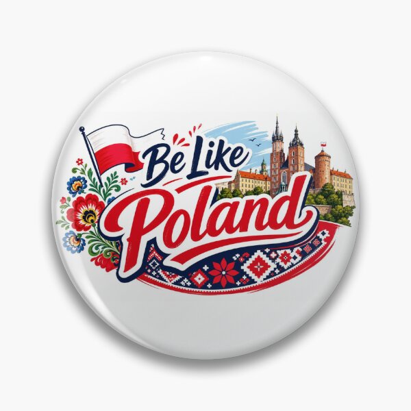 Item preview, Be Like Poland designed and sold by ArtCraftLab.