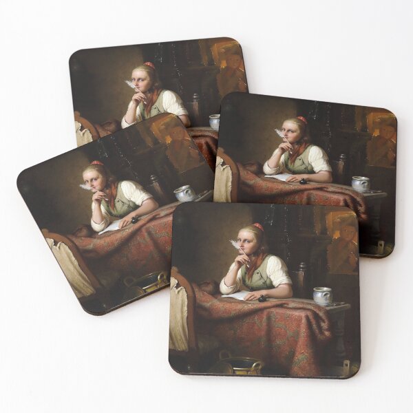 Item preview, The Letter by Johann Georg Meyer von Bremen designed and sold by The Breathing Paint.
