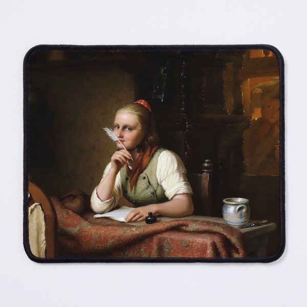 Item preview, The Letter by Johann Georg Meyer von Bremen designed and sold by The Breathing Paint.