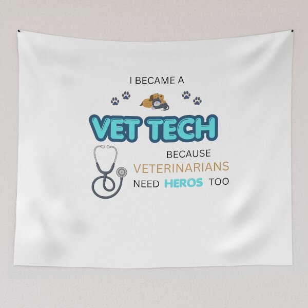 Artikelvorschau, Tiermedizinische Fachangestellte sind Helden entworfen und verkauft von VetTechVibes.