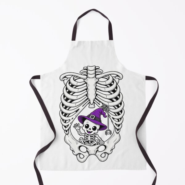 Item preview, Cute Baby Skeleton Pregnant Witch Halloween Costume designed and sold by Mambahfit.