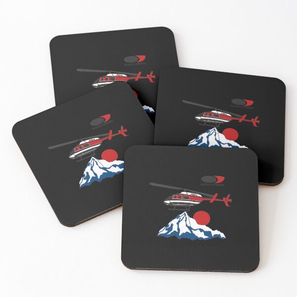 Item preview, AIRS SERVICESS INTERNATIONALS Helicopter Mountain Sun  designed and sold by SaraRMarshall.