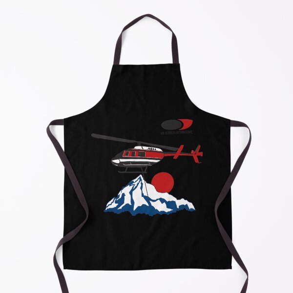 Item preview, AIRS SERVICESS INTERNATIONALS Helicopter Mountain Sun designed and sold by SaraRMarshall.