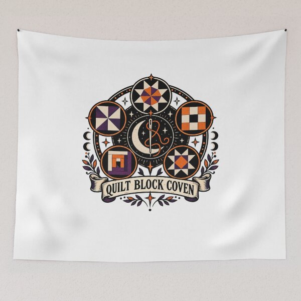 Item preview, Quilt Block Coven designed and sold by AMICO77.