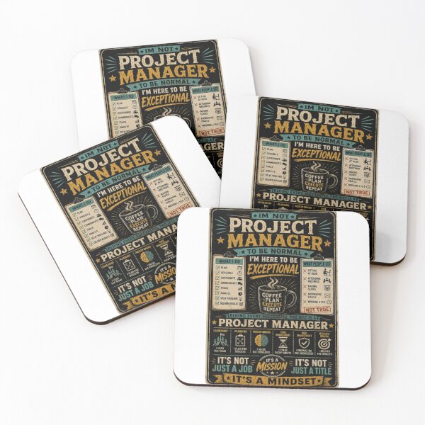 Item preview, Exceptional Project Manager designed and sold by Eng-Art.