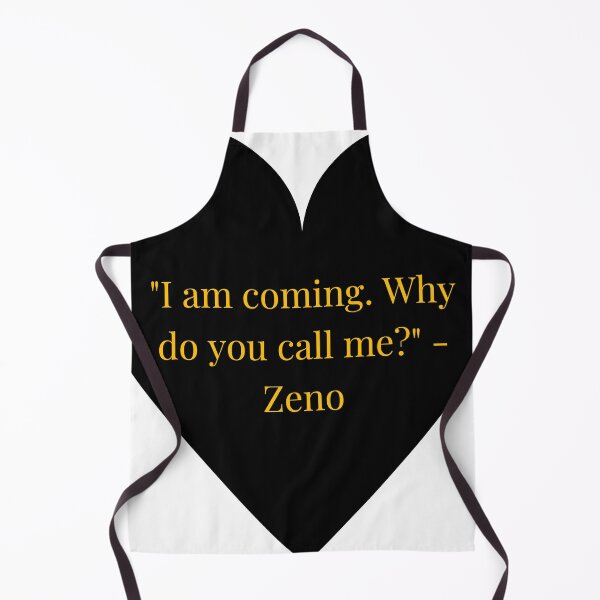 Item preview, Zeno Quote – Gold Text Black Heart designed and sold by TheIconSmith.