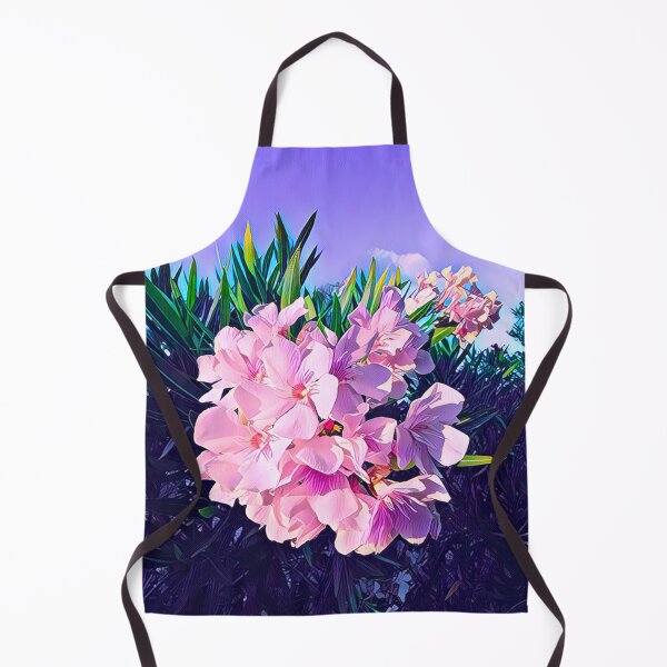 Item preview, Pastel Pink Oleander Flowers Graphic Botanical Art designed and sold by BalkanBloomArt.