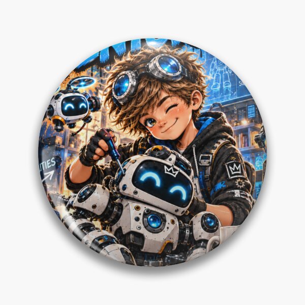 Item preview, Little Inventor, Big Possibilities – Robots & Technology designed and sold by MONIKA08 DESIGN.