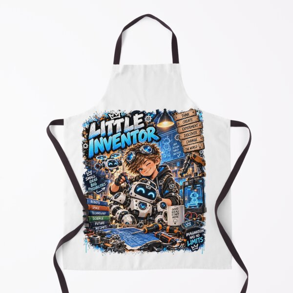 Item preview, Little Inventor, Big Possibilities – Robots & Technology designed and sold by MONIKA08 DESIGN.