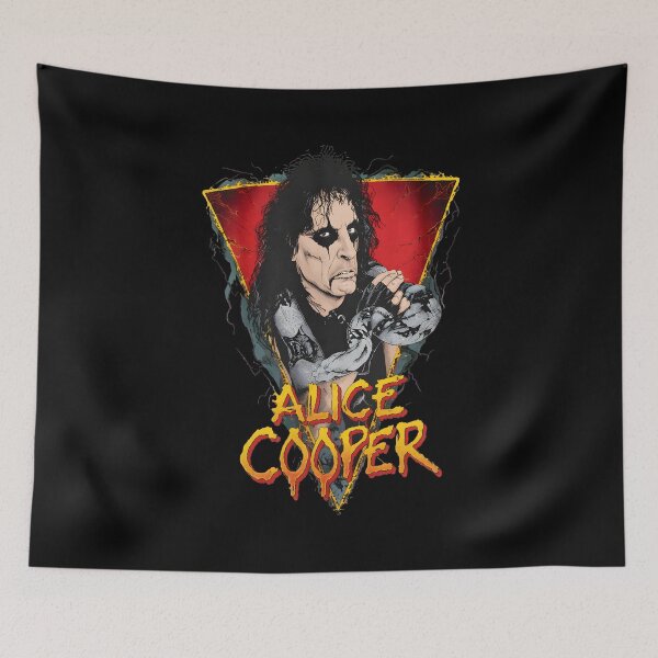Item preview, Alices Coopers Snakes Shock Rock Icon designed and sold by SaraRMarshall.