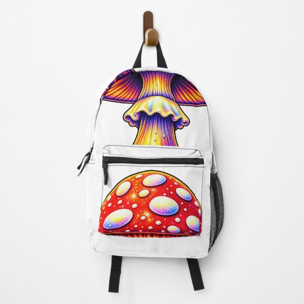 Item preview, Psychedelic Rainbow Mushroom Trippy Rave Art designed and sold by Odd Alien Lab.
