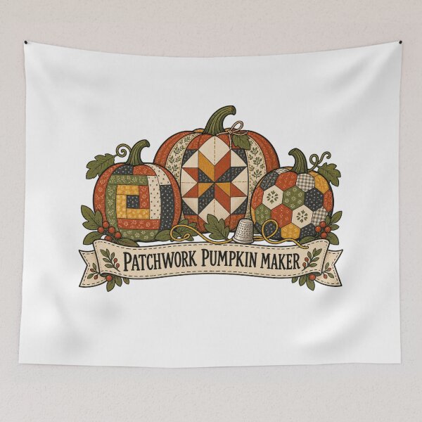 Item preview, Patchwork Pumpkin Maker designed and sold by AMICO77.