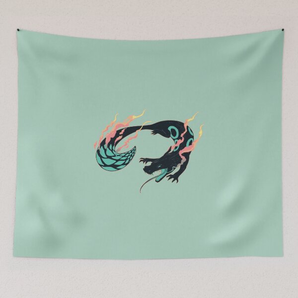 Item preview, Cyan Lizard - Rain World designed and sold by Xpress-Art.