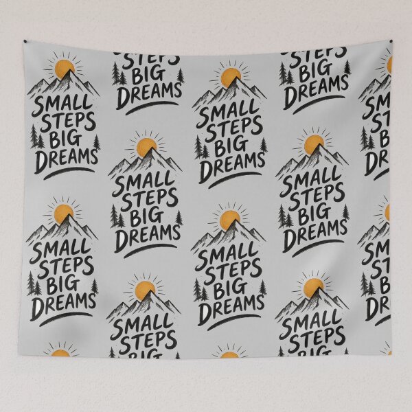 Item preview, Small Steps Big Dreams Amount  designed and sold by DrAsmaaMohamed.