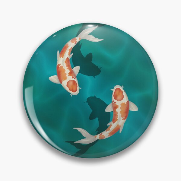 Item preview, Koi Fish Swimming in Pond designed and sold by EJs .