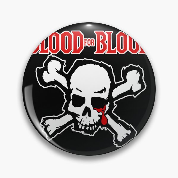 Item preview, BLOODS FOR BLOODS Skull Bones Punk  designed and sold by EmericHawthorn.