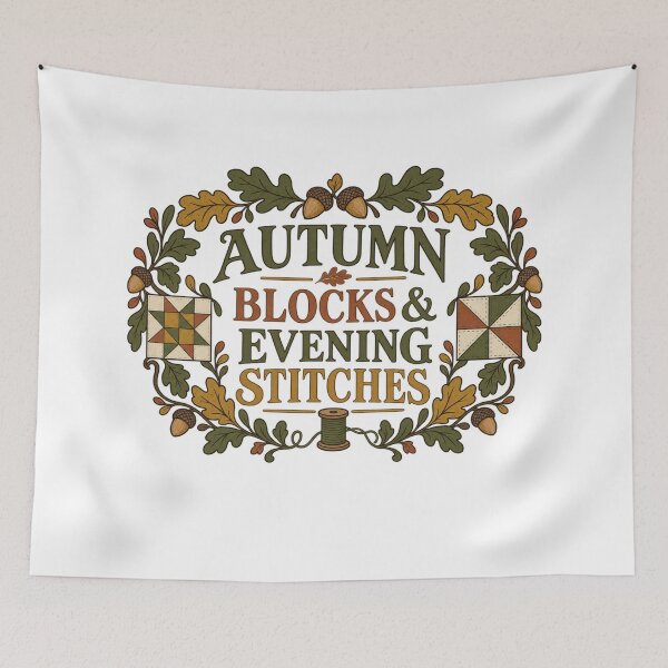 Item preview, Autumn Blocks and Evening Stitches designed and sold by AMICO77.