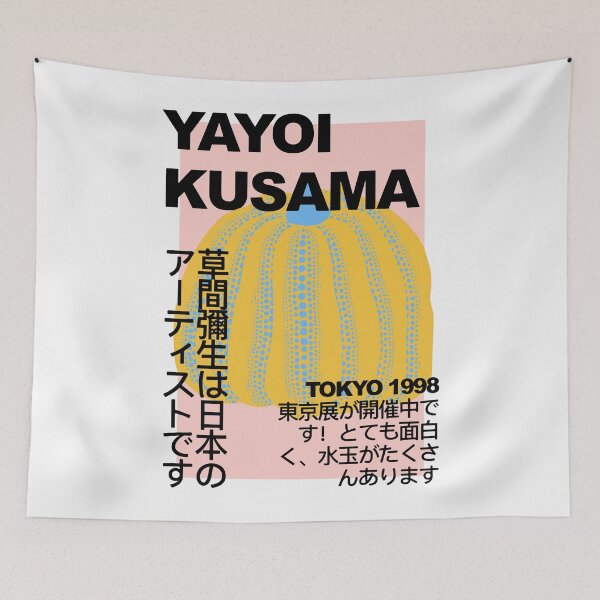Item preview, Yayoi Kusama Tokyo 1998 Exhibition designed and sold by Brendapaisi.