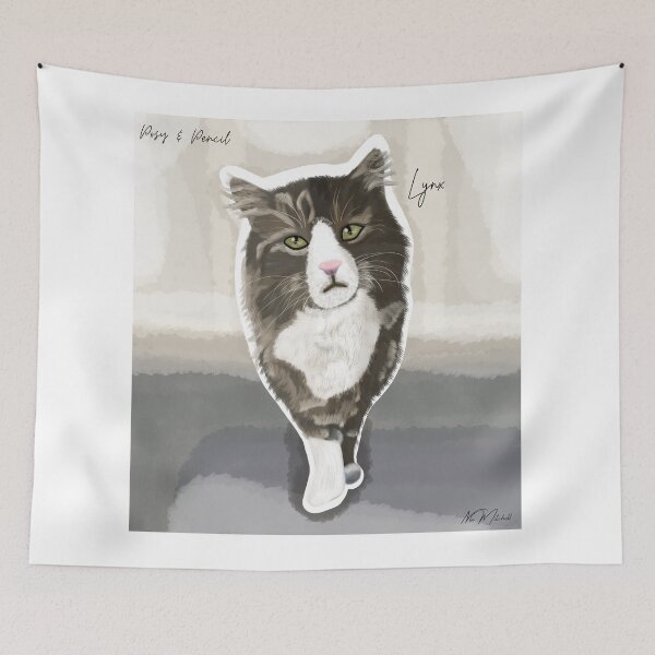 Item preview, Lynx, the street cat designed and sold by PosyAndPencil.