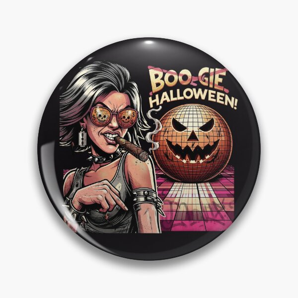 Item preview, Halloween Wicked Punk Cigar Disco Pumpkin designed and sold by Voodoo Store Paranormal Collections.