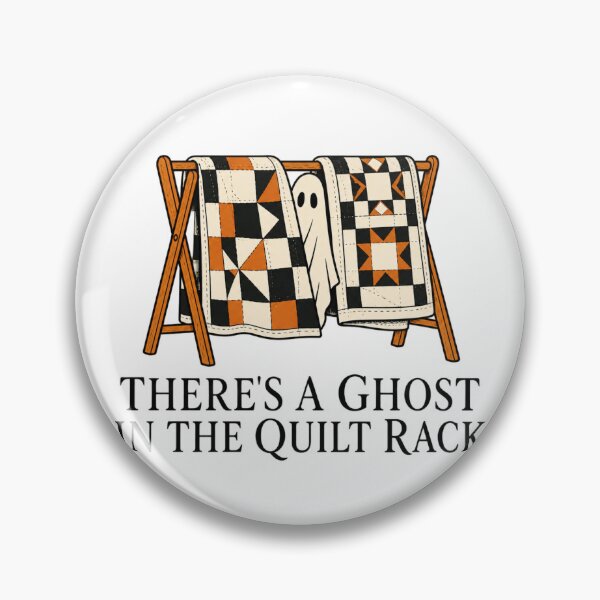 Item preview, There's a Ghost in the Quilt Rack designed and sold by AMICO77.