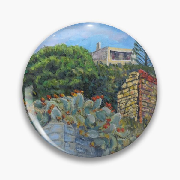 Item preview, Oil Painting - WWII Fort in Southern Sicily 14" x 11" designed and sold by Igor Pozdnyakov.