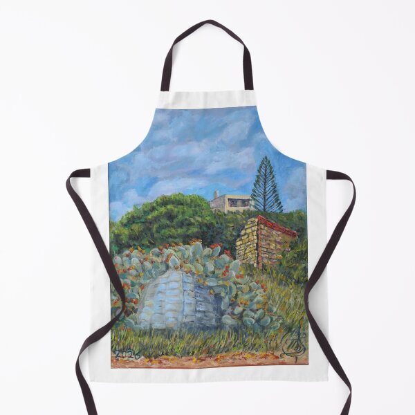 Item preview, Oil Painting - WWII Fort in Southern Sicily 14" x 11" designed and sold by Igor Pozdnyakov.